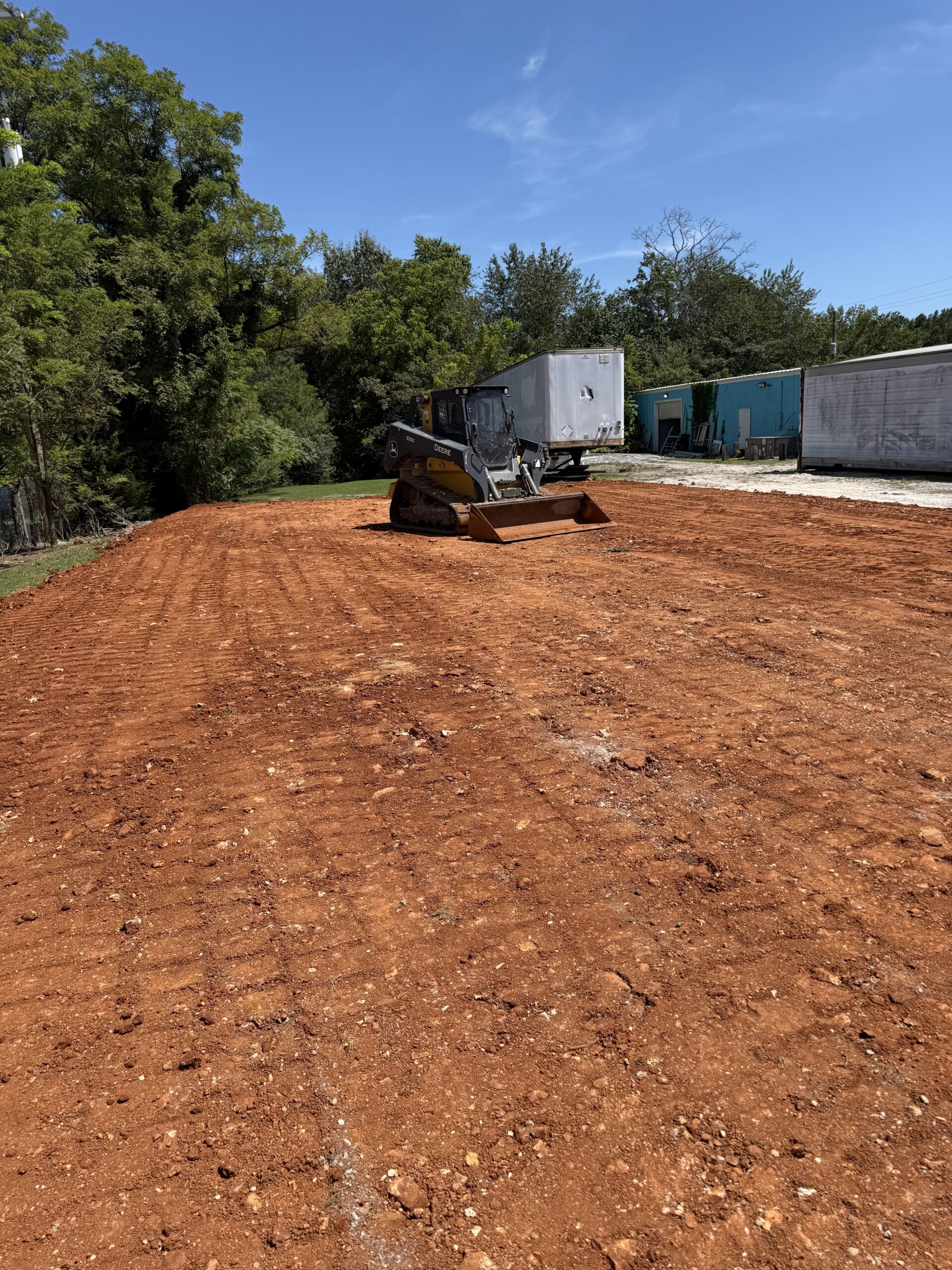 Site work ready for the next phase